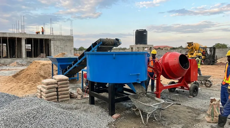 시멘트 콘크리트 기계는 뭐라고 불리나요? 프로젝트에 적합한 믹서를 찾아보세요.