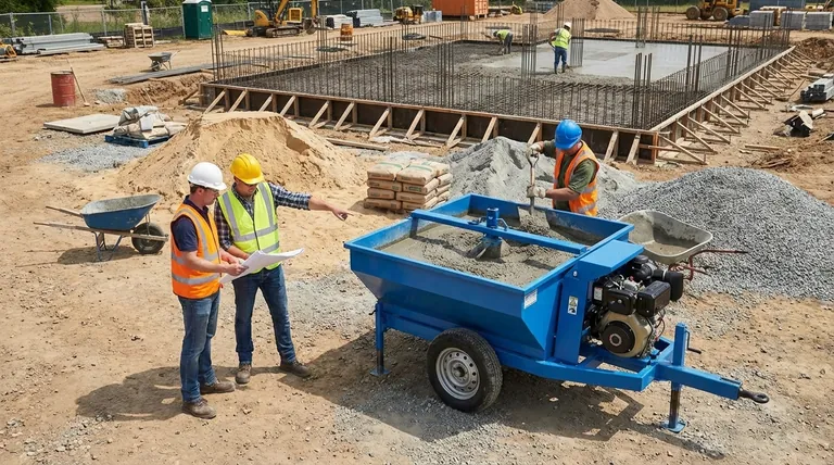 콘크리트 믹서 선택 시 고려해야 할 요소는 무엇인가요? 프로젝트에 완벽한 믹서를 찾아보세요.