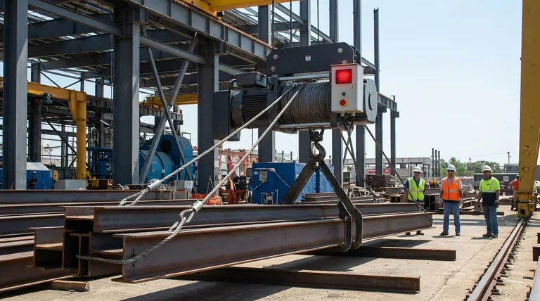 와이어 로프 호이스트의 과부하 보호 시스템의 목적은 무엇인가요? 리프팅 안전 확보 및 고장 방지