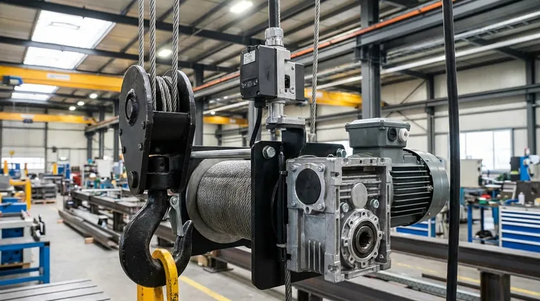 ما هي وظيفة مفاتيح الحد في الرافعات ذات الحبال السلكية؟ السلامة الأساسية ومنع الضرر