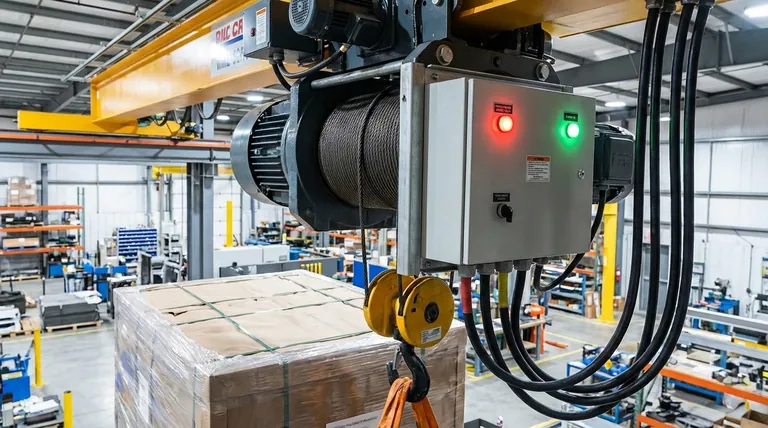 와이어 로프 호이스트에서 위상 실패 보호의 목적은 무엇입니까? 모터 과열 및 하중 실패 방지