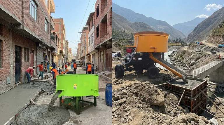 자가 로딩 믹서는 다양한 규모의 프로젝트에 어떻게 적용되나요? 언제 어디서든 콘크리트를 생산하세요.