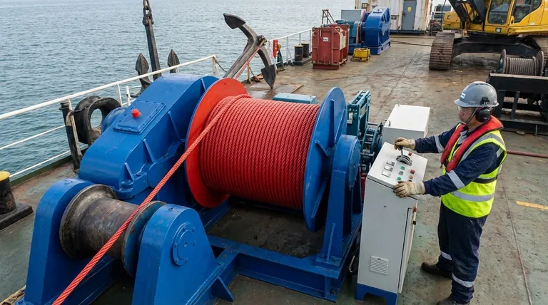 드럼 윈치의 운용 고려 사항은 무엇인가요? 가변 속도 및 안전 마스터하기