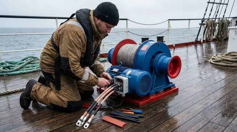 데크 윈치 전기 설치 시 중요한 고려 사항은 무엇인가요? 안전 및 신뢰성 확보