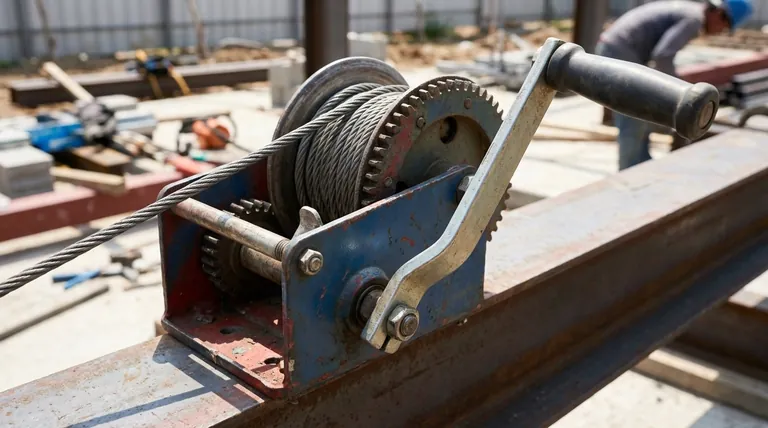 Каковы основные компоненты ручной лебедки? Освойте механику для мощной тяги