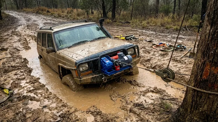 진흙 깊이가 윈칭 저항에 어떤 영향을 미칩니까? 올바른 윈치를 사용하여 복구 실패를 방지하세요.