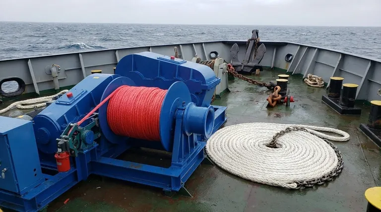 드럼 윈치에 권장되는 로프 종류는 무엇인가요? 다이니마 강도와 나일론 신뢰성 중에서 선택하세요