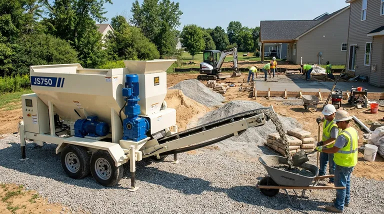 소규모 콘크리트 작업에 부피 측정 믹서를 사용하면 어떤 이점이 있습니까? 비용 절감 및 현장 제어 확보