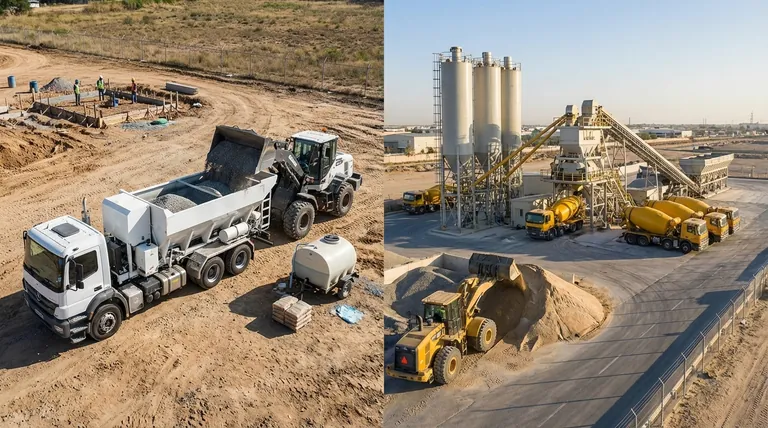 كيف تقارن تكاليف الإعداد بين الخلاطات الحجمية وعمليات الخرسانة الجاهزة التقليدية؟ اكتشف الخيار الأكثر فعالية من حيث التكلفة.