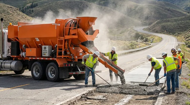 볼류메트릭 콘크리트에 적합한 프로젝트 유형은 무엇인가요? 현장에서의 정밀도와 신선도를 달성하세요