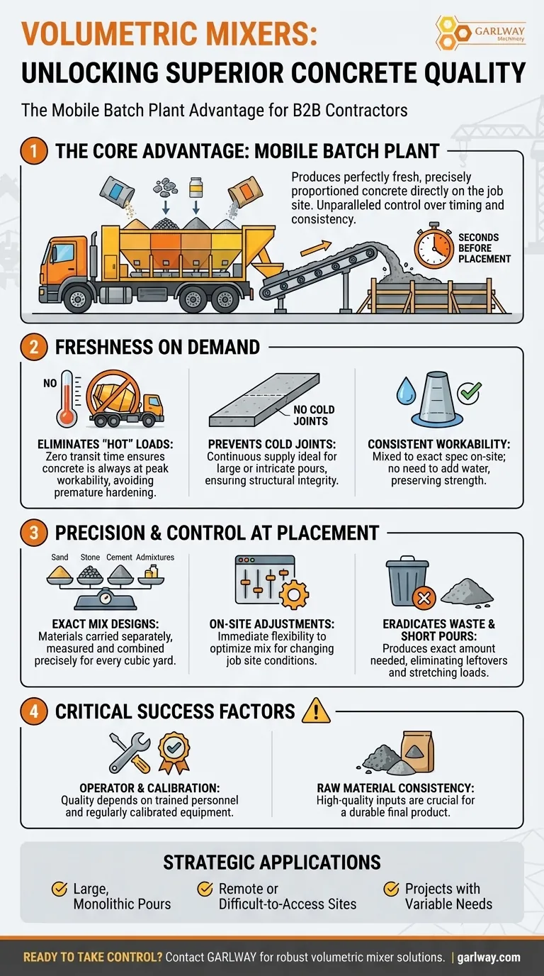 ما هي المزايا النوعية للخلاطات الحجمية؟ تمتع بالانتعاش والدقة في الموقع دليل مرئي