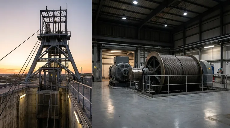 提升装置的主要组成部分是什么?垂直运输的关键起重系统