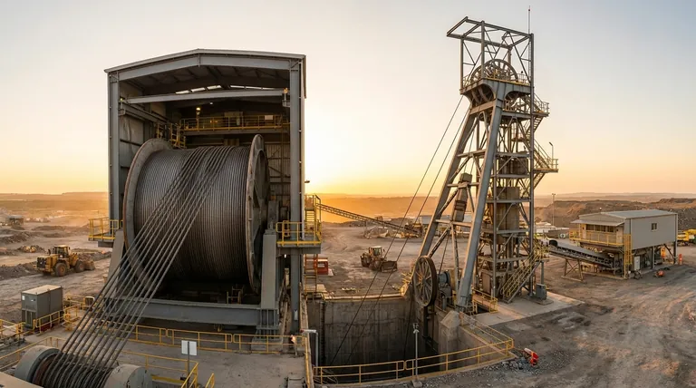 두 가지 주요 권양 장치 시스템은 무엇인가요? 드럼 대 코페 (효율적인 채광을 위한)