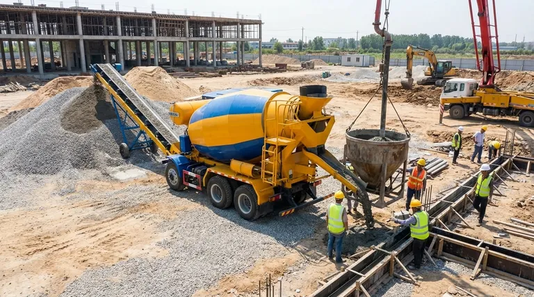 Quels sont les avantages des bétonnières à tambour ? Un mélange rentable pour les projets à grand volume