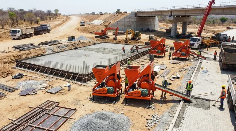드럼 콘크리트 믹서의 적용 시나리오는 무엇인가요? 건설 프로젝트를 최적화하세요.
