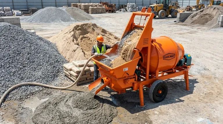 혼합 장비에서 시멘트와 일반적으로 혼합되는 재료는 무엇입니까? 완벽한 콘크리트 혼합물을 만드세요.