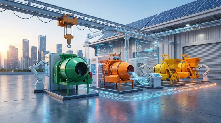 Quelles sont les tendances et innovations futures dans les équipements de mélange de ciment ? Solutions intelligentes, durables et connectées