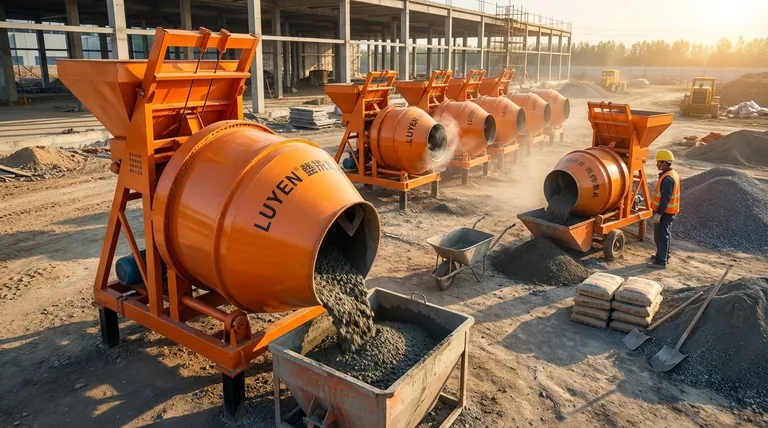 드럼 믹서의 세 가지 유형은 무엇인가요? 건설 프로젝트에 적합한 믹서를 찾아보세요.