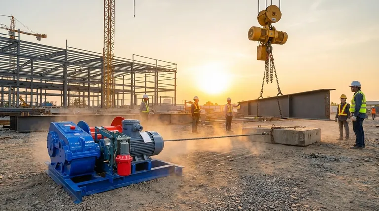 윈치를 호이스트로 사용할 수 있습니까? 중요한 안전 차이점을 이해하십시오.