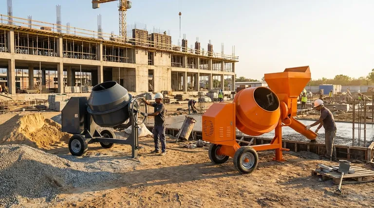 Comment les entrepreneurs doivent-ils choisir le type de bétonnière pour un projet ? Adapter la bétonnière au chantier pour une qualité et une efficacité optimales