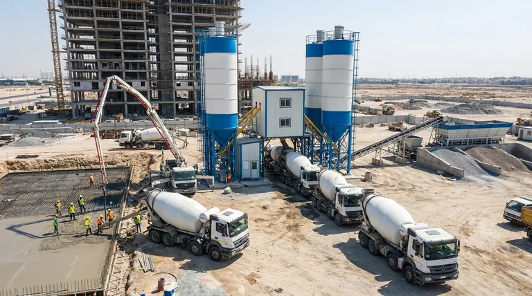 콘크리트 배치 플랜트가 건설 효율성을 어떻게 향상시키나요? 속도 및 품질 극대화