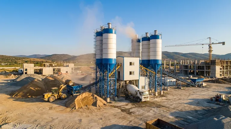 ما هي فوائد استخدام محطة خلط الخرسانة؟ تحقيق جودة وكفاءة فائقة