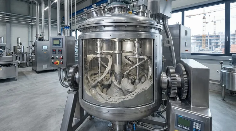 유성 믹서의 주요 특징은 무엇인가요? 완벽한 균질성을 위한 고전단 혼합 마스터