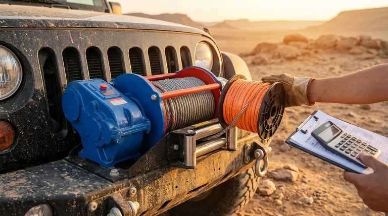 어떻게 윈치를 선택해야 할까요? 안전하고 효과적인 차량 복구를 위한 간단한 가이드