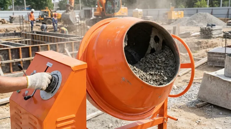 드럼 믹서에서 사용할 수 있는 제어 기능은 무엇인가요? 일관된 품질을 위한 마스터 믹싱