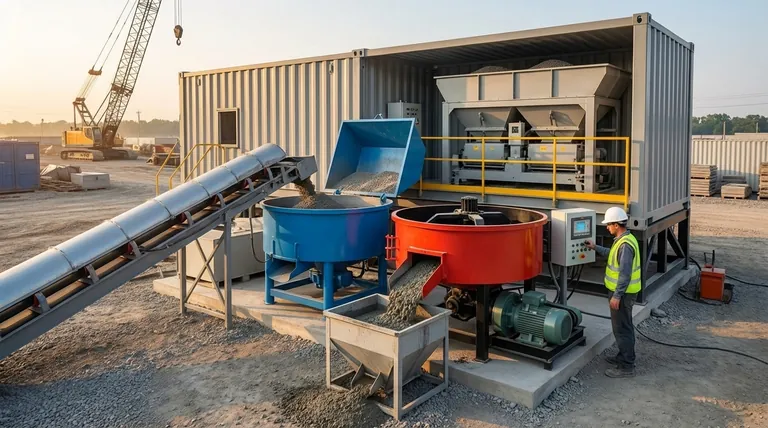 콘크리트 혼합 플랜트 컨테이너는 품질 관리를 어떻게 개선합니까? 정밀하고 자동화된 배치 달성