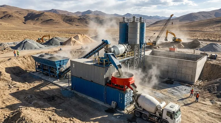 건설 회사가 기존 플랜트 대신 콘크리트 혼합 플랜트 컨테이너를 선호하는 이유는 무엇일까요? 현장 제어 확보 및 비용 절감