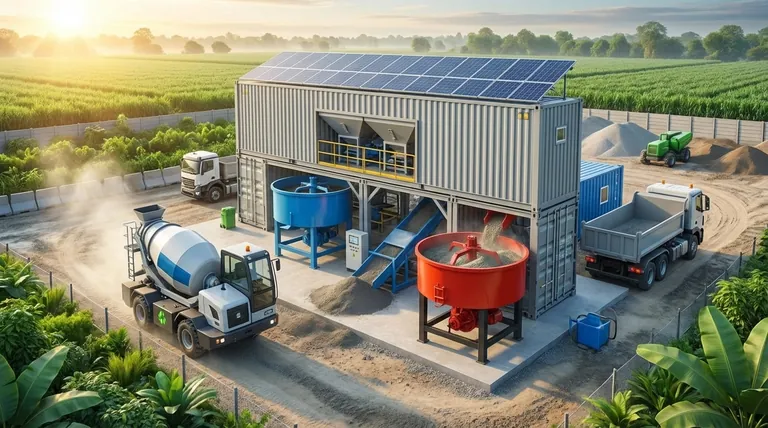 콘크리트 혼합 플랜트 컨테이너가 지속 가능한 선택이 되는 이유는 무엇인가요? 프로젝트 효율성 향상 및 비용 절감