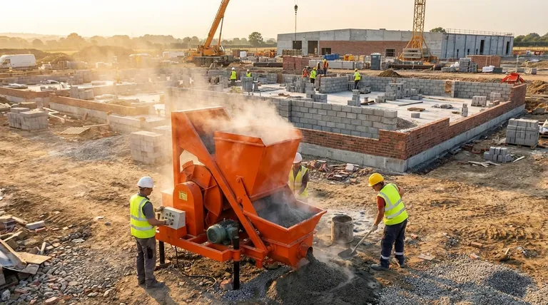 ما هي أنواع المشاريع التي تستخدم عادة خلاطات الملاط؟ ضمان السلامة الهيكلية والتشطيبات الخالية من العيوب