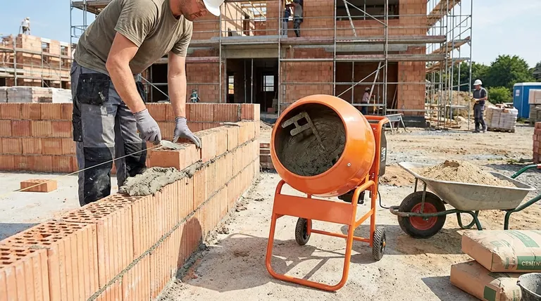 Quelle est la plage de capacité typique des malaxeurs à mortier ? Idéal pour les travaux de maçonnerie de précision