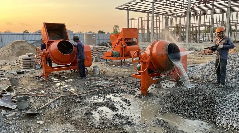 Comment nettoyer et entretenir les malaxeurs à mortier ? Un guide simple pour des performances fiables