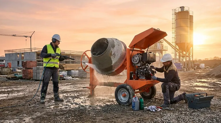 Quale manutenzione è richiesta per le betoniere? Una guida proattiva per prevenire i tempi di inattività