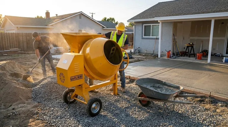Quels sont les avantages des bétonnières portables ? Atteignez la flexibilité sur site et le contrôle des coûts