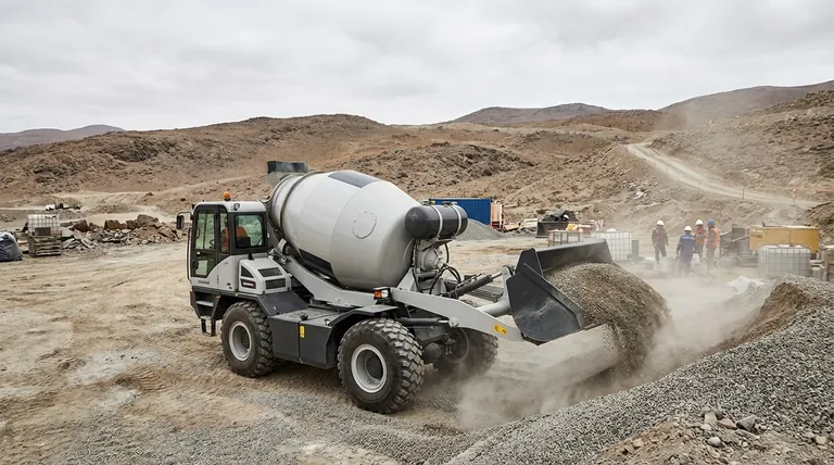 Quelles sont les caractéristiques des bétonnières à chargement frontal ? Maîtrisez la production de béton sur site