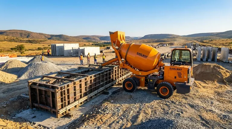 프리캐스트 콘크리트 생산에 자가 로딩 믹서를 사용하면 어떤 이점이 있습니까? 현장 자율성 및 우수한 품질 달성