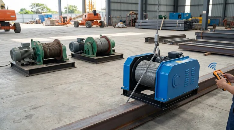 Wie unterscheiden sich fortschrittliche elektrische Winden von einfachen? Intelligente Steuerung & Sicherheit freischalten