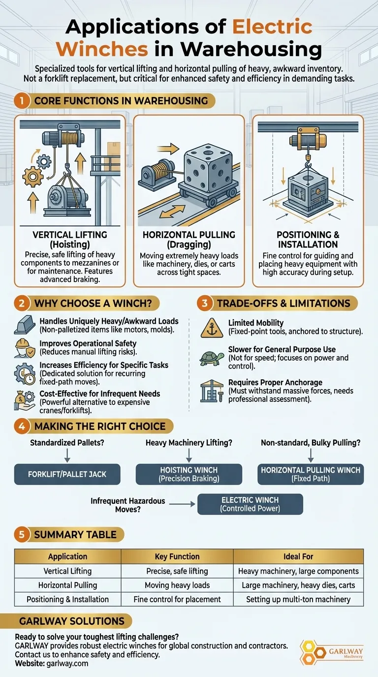 ¿Cuáles son las aplicaciones de los polipastos eléctricos en los almacenes? Mejore la seguridad y maneje cargas pesadas Guía Visual