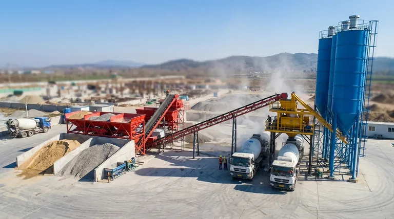 ما هو مصنع خلط الخرسانة وماذا ينتج؟ إنتاج الخرسانة الصناعية