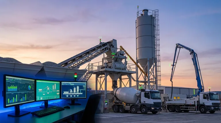 자동화가 콘크리트 배치 플랜트를 어떻게 개선했습니까? 효율성 및 품질 향상
