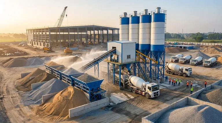 콘크리트 배치 플랜트는 건설 프로젝트의 비용 절감에 어떻게 기여합니까? 재정 통제 및 효율성 확보