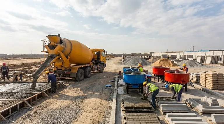 콘크리트 배치 믹서의 두 가지 주요 유형은 무엇인가요? 프로젝트에 맞는 믹서 선택