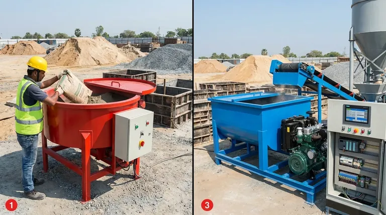 수동 배치 믹서와 자동 배치 믹서는 어떻게 다릅니까? 제어 시스템 가이드