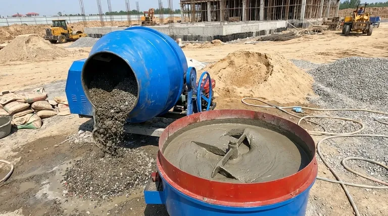 드럼 믹서와 팬 믹서는 작동 방식이 어떻게 다릅니까? 프로젝트에 적합한 믹서를 선택하세요.