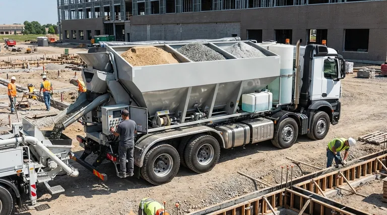 Pourquoi choisir un malaxeur à béton volumétrique ? Maîtrisez le contrôle et la flexibilité sur site