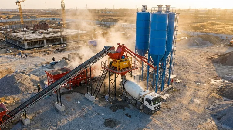 콘크리트 배치 플랜트란 무엇이며 건설에서 왜 중요할까요? | 품질 및 효율성의 핵심