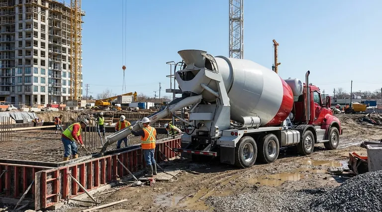 Qu'est-ce qu'un camion malaxeur à béton et quels sont ses principaux composants ? Le guide essentiel